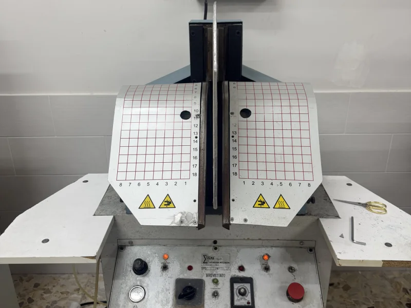 Garbatura Tomaie 2 insellature - Postazione