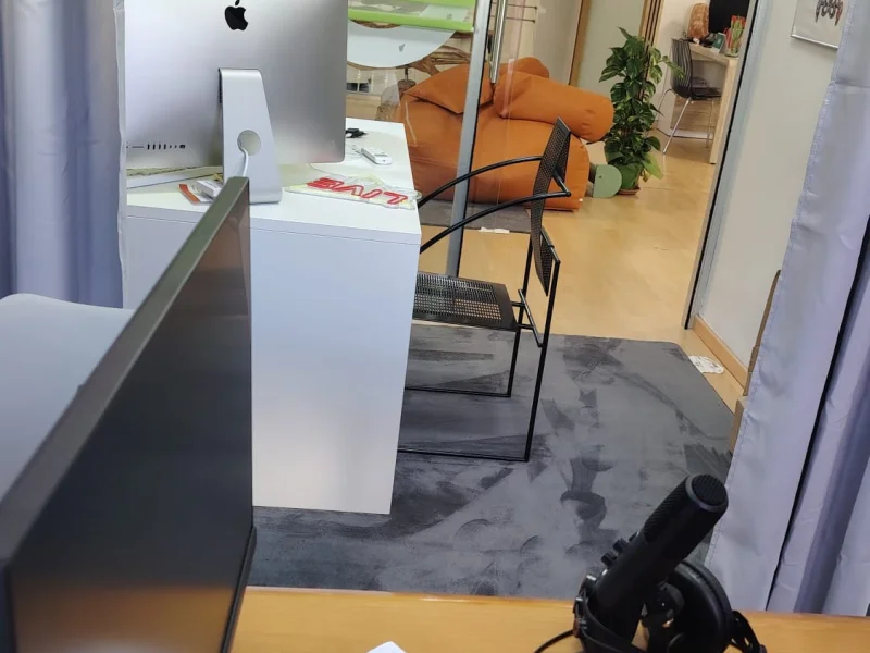 Spazio podcast - Uffici Privati disponibile per prenotazione