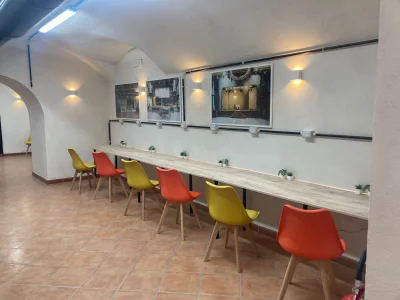 Postazione in open spaces a Napoli