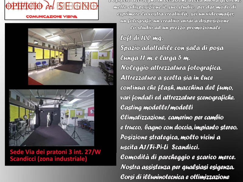 STUDIO FOTOGRAFICO ATTREZZATO - Foto 5 della struttura